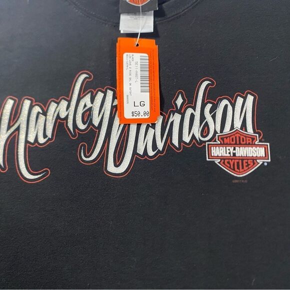 NWT Harley Davidson Women’s Sweater Sweatshirt Barnett HD El Paso TX Size Large - Picture 3 of 8